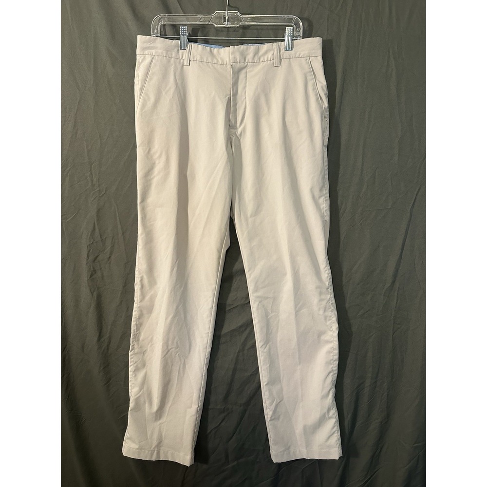 Skechers Go Golf Pants Men's 33 Khaki Beige Flat‎ Front Performance